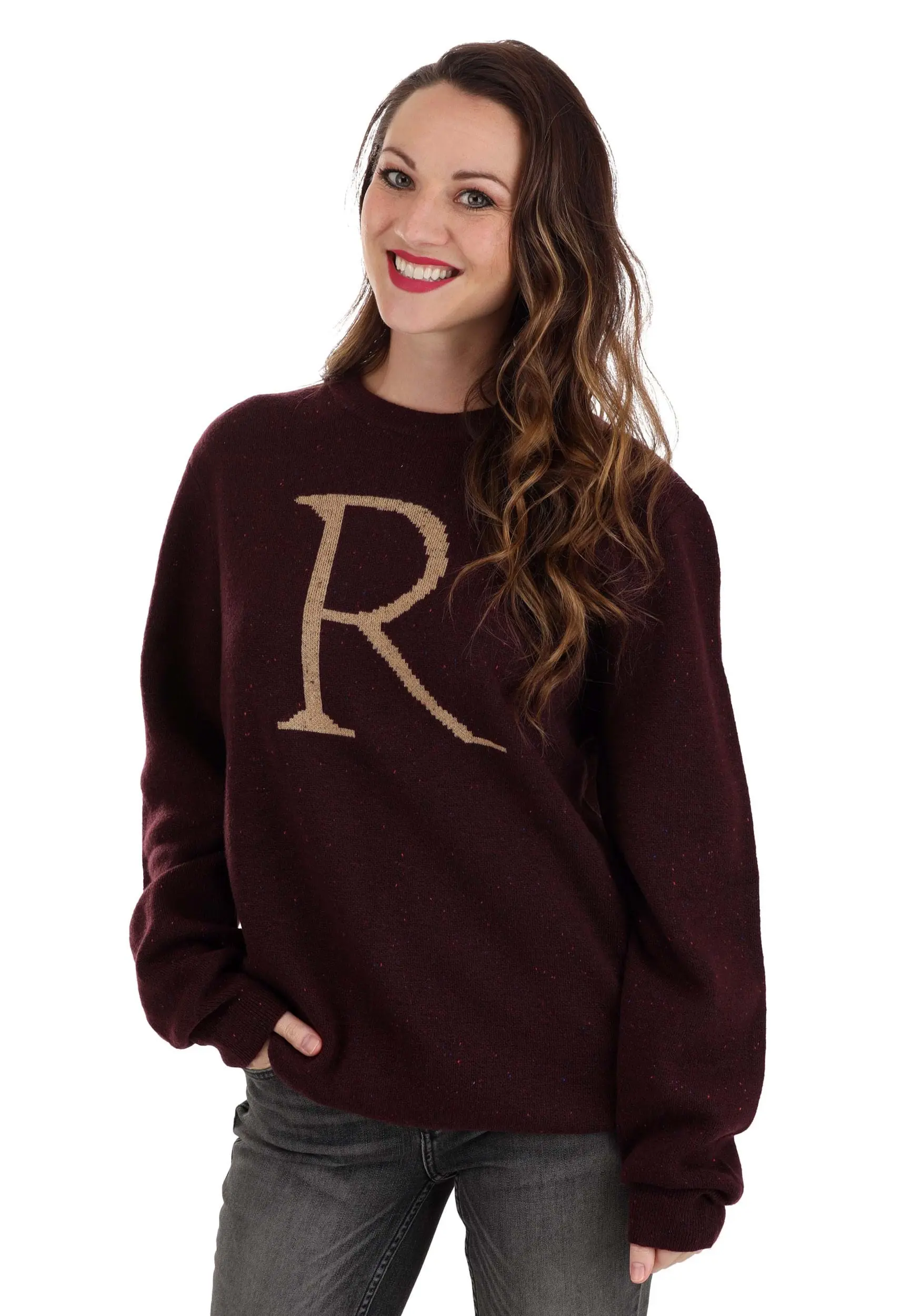 Ron Weasley Adult "R" Christmas Sweater 9 Ron Weasley Adult "R" Christmas Sweater - Image 7