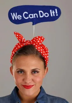 Rosie The Riveter Kit -Fun Place Pop Store rosie the riveter costume kit alt 2