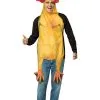 Rubber Chicken Adult Costume -Fun Place Pop Store rubber chicken costume