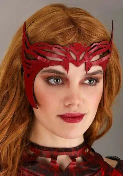 Scarlet Witch Hero Costume For Women 12 Scarlet Witch Hero Costume For Women -Fun Place Pop Store scarlet witch womens hero costume alt 2