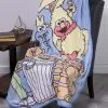 Sesame Street Characters Throw Blanket -Fun Place Pop Store sesame street characters fleece throw blanket