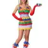 Womens Pinata Costume Dress 1 Womens Pinata Costume Dress -Fun Place Pop Store sexy pinata costume new1