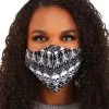 Skeletons Pattern Sublimated Adult Face Mask 1 Skeletons Pattern Sublimated Adult Face Mask -Fun Place Pop Store skeletons pattern sublimated face mask for adults