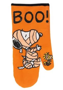 Snoopy Halloween Mummy 3 Piece Kitchen Set -Fun Place Pop Store snoopy halloween mummy 3 piece textile set alt 2