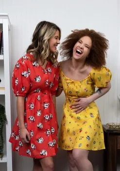 Adult Cakeworthy Snow White Puffy Sleeve Dress -Fun Place Pop Store snow white puffy sleeve dress alt 1