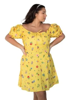Adult Cakeworthy Snow White Puffy Sleeve Dress -Fun Place Pop Store snow white puffy sleeve dress alt 6
