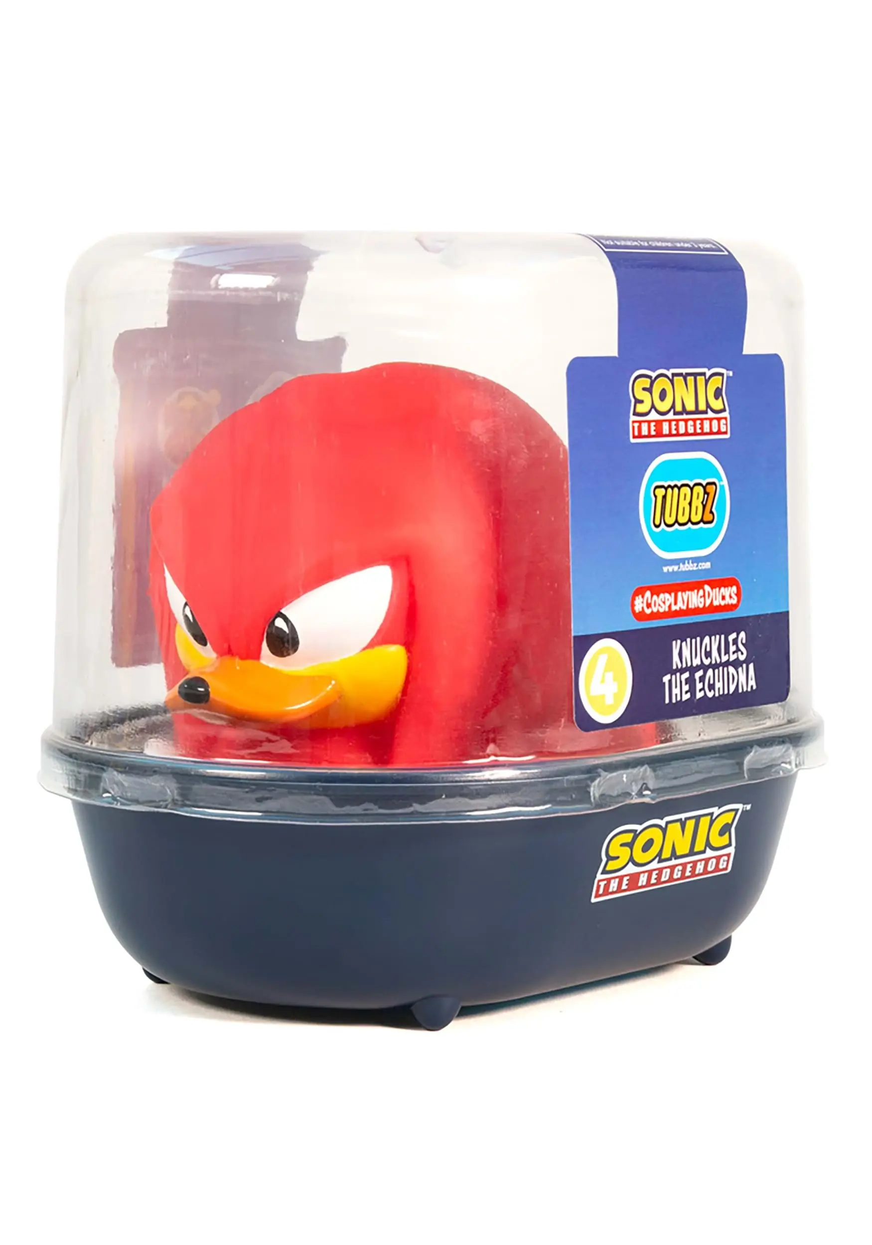 Sonic The Hedgehog TUBBZ Knuckles Collectible Duck 9 Sonic The Hedgehog TUBBZ Knuckles Collectible Duck - Image 7
