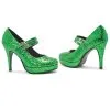 Green Glitter Costume Shoes -Fun Place Pop Store sparkling green glitter shoes