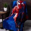 46"x60" Spider-Man Spidey Splash Silk Touch Throw -Fun Place Pop Store spider man spidey splash 46 x 60 silk touch throw