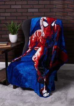 46"x60" Spider-Man Spidey Splash Silk Touch Throw