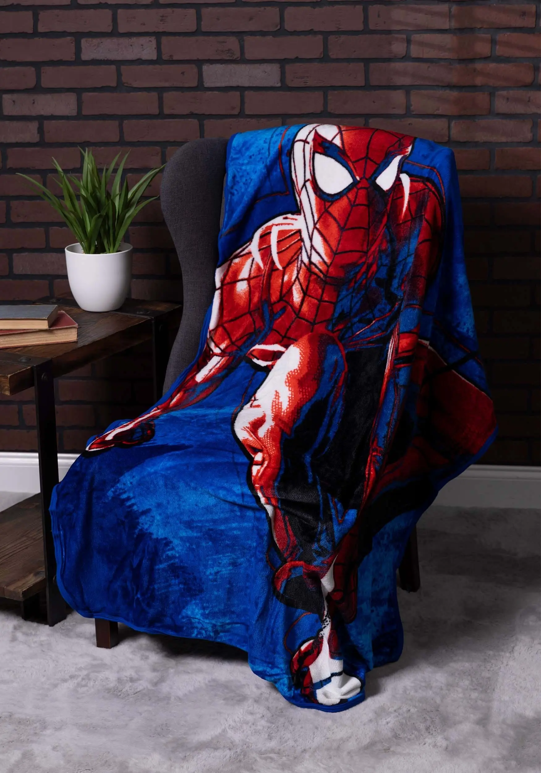 46"x60" Spider-Man Spidey Splash Silk Touch Throw 3 46"x60" Spider-Man Spidey Splash Silk Touch Throw