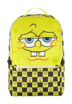 Spongebob Checkered Face Backpack