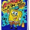 40"X50" Sherpa Throw Blanket SpongeBob Graffiti Bob -Fun Place Pop Store spongebob graffiti bob 40x50 sherpa throw
