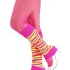 Neon Striped Leg Warmers 2 Neon Striped Leg Warmers -Fun Place Pop Store striped neon leg warmers