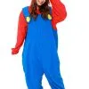 Super Mario Bros Mario Kigurumi Adult Costume -Fun Place Pop Store super mario bros mario adult kigurumi costume