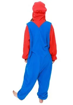 Super Mario Bros Mario Kigurumi Adult Costume -Fun Place Pop Store super mario bros mario adult kigurumi costume 3