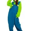 Super Mario Adult Luigi Kigurumi Costume -Fun Place Pop Store super mario brothers luigi costume