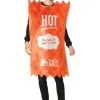 Taco Bell Hot Taco Bell Sauce Packet Costume For Adults