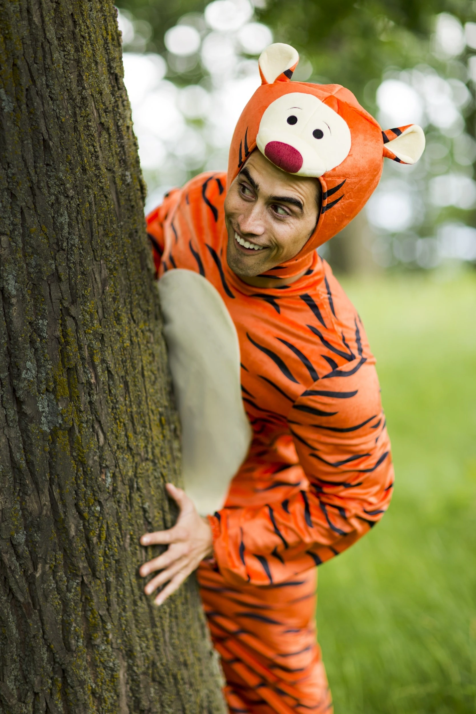 Deluxe Tigger Costume For Adults 4 Deluxe Tigger Costume For Adults - Image 2