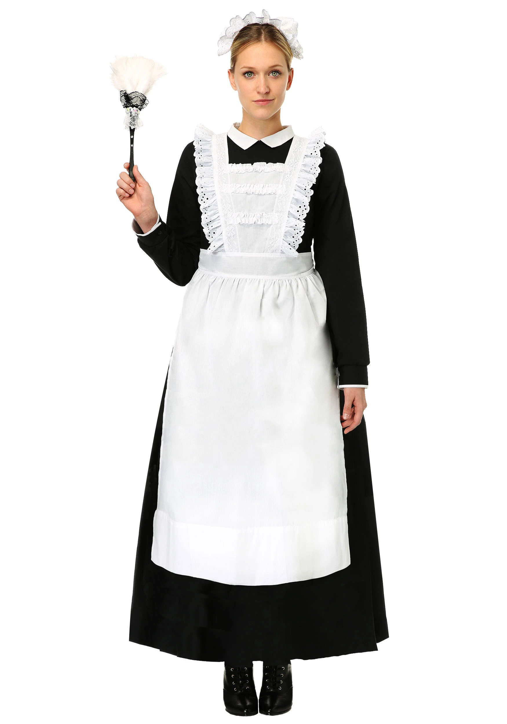 Women's Traditional Maid Costume 3 Women's Traditional Maid Costume