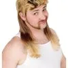 Trailer Park Mullet Blonde Wig -Fun Place Pop Store trailer park blonde mullet wig