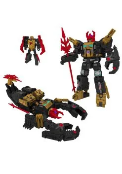 Transformers Generations Selects War For Cybertron Titan Black Zarak Action Figure