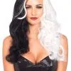 Two-Tone Long Wavy Villainess Wig 1 Two-Tone Long Wavy Villainess Wig -Fun Place Pop Store two tone long wavy villainess wig
