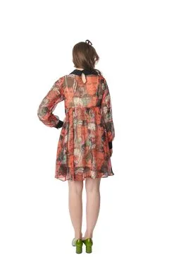 Unique Vintage Universal Monsters Women's Tie Dress -Fun Place Pop Store unique vintage universal monsters tie dress alt 1