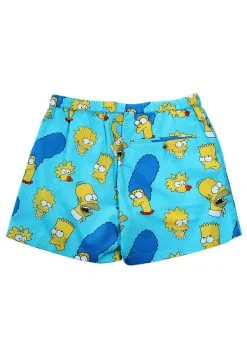 Adult Simpons Co-ord Cakeworthy Shorts -Fun Place Pop Store unisex simpsons co ord bottom alt 4