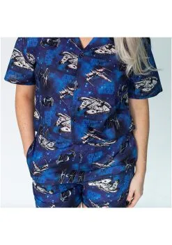 Adult Star Wars Co-ord Cakeworthy Button Up Shirt 13 Adult Star Wars Co-ord Cakeworthy Button Up Shirt -Fun Place Pop Store unisex star wars co ord button up shirt alt 4