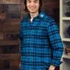 Adult Cakeworthy Star Wars The Force Flannel Shirt -Fun Place Pop Store unisex star wars the force flannel