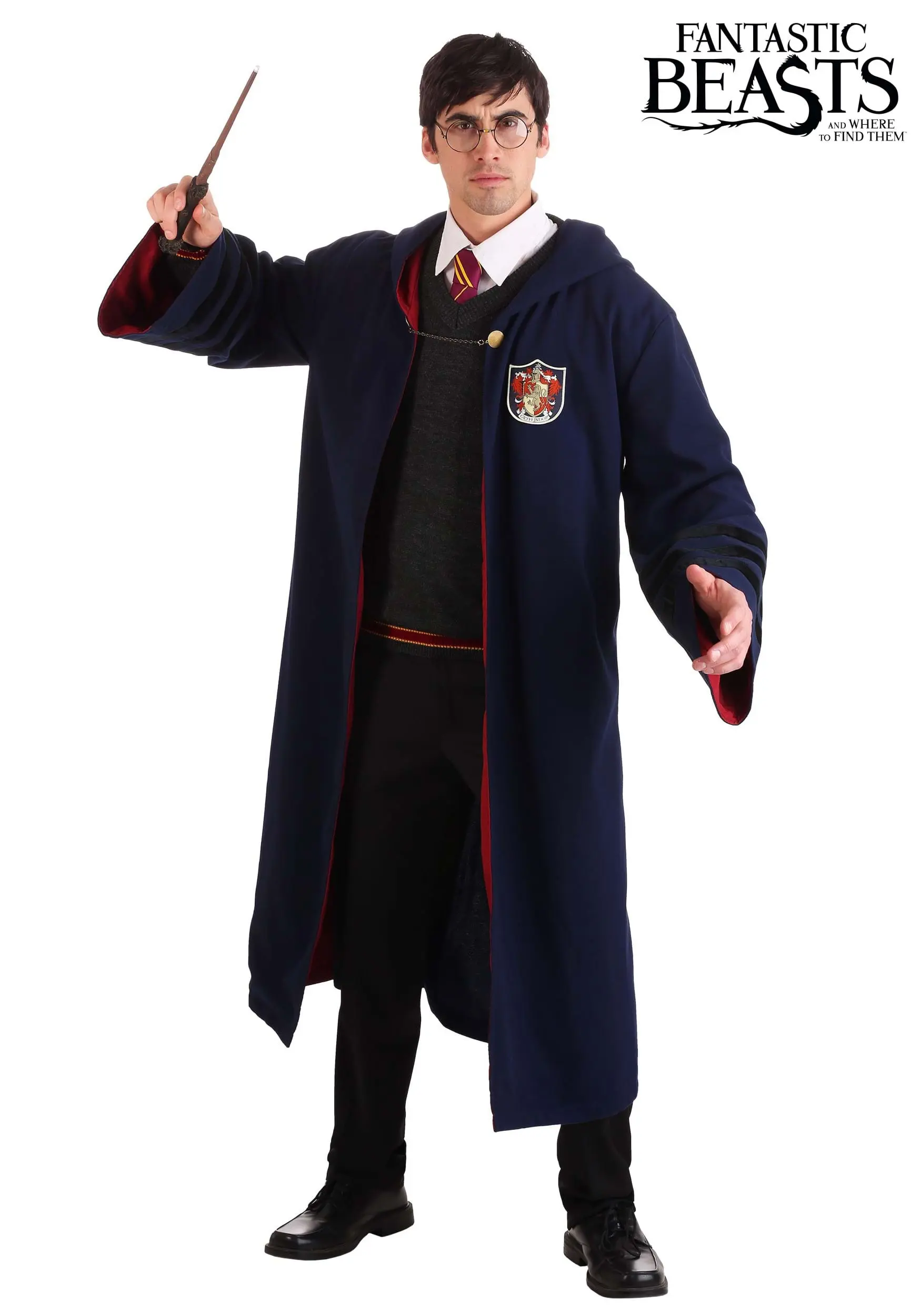 Adult Vintage Harry Potter Hogwarts Gryffindor Robe 3 Adult Vintage Harry Potter Hogwarts Gryffindor Robe