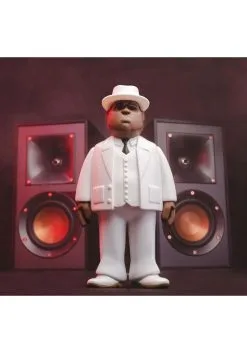 Vinyl Gold 12": Biggie Smalls - White Suit Figure -Fun Place Pop Store vinyl gold 12 biggie smalls white suit alt 1
