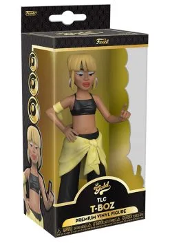 Vinyl Gold 5": TLC- T-Boz Figure -Fun Place Pop Store vinyl gold 5 tlc t boz alt 1