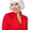 White Bob Women's Wig -Fun Place Pop Store white bob wig