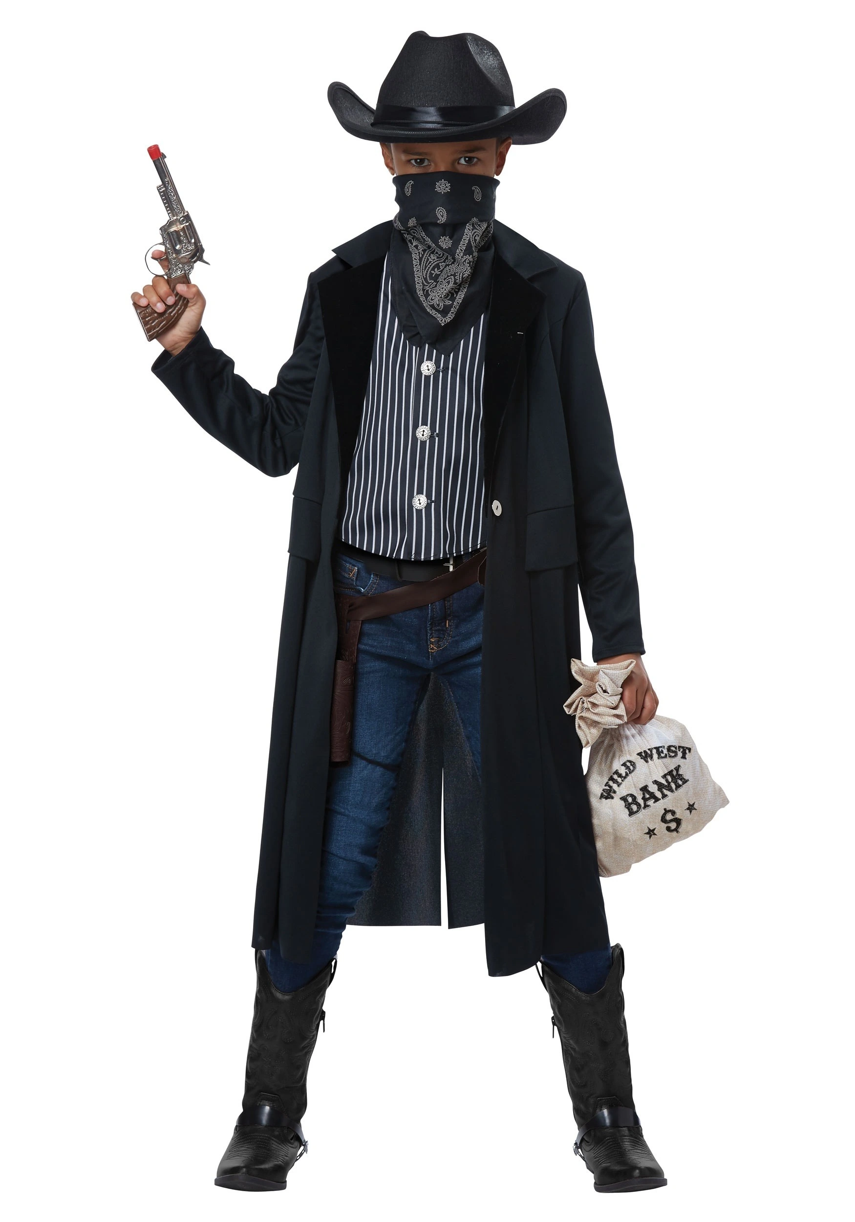Wild West Gunslinger Costume For Kids 3 Wild West Gunslinger Costume For Kids