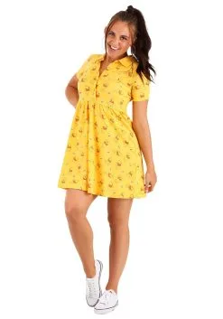 Winnie The Pooh Cakeworthy Dress -Fun Place Pop Store winnie the pooh dress alt 2