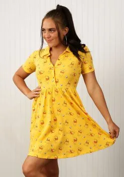 Winnie The Pooh Cakeworthy Dress -Fun Place Pop Store winnie the pooh dress alt 3