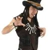 Witch Doctor Costume Hat With Dreadlocks For Adults -Fun Place Pop Store witch doctor hat with dreadlocks
