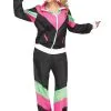 80's Track Suit Plus Size Costume For Women -Fun Place Pop Store womans 80s track suit plus size costume