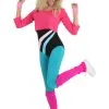 80's Workout Girl Costume For Women -Fun Place Pop Store womens 80s workout girl costume
