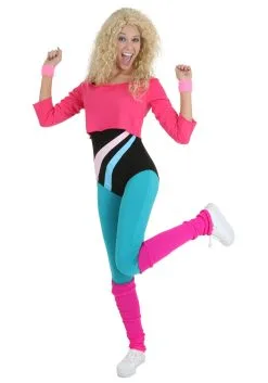 80's Workout Girl Costume For Women
