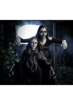 Bone Appetit Skeleton Long Dress Costume For Women -Fun Place Pop Store womens bone appetit skeleton long dress costume6