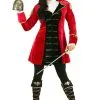Captain Hook Women's Costume -Fun Place Pop Store womens captain hook costume
