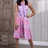 Women's Care Bears X Unique Vintage Edith Swing Dress 2 Women's Care Bears X Unique Vintage Edith Swing Dress -Fun Place Pop Store womens care bears x uv edith swing dress