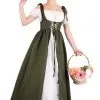Women's Celtic Renaissance Costume -Fun Place Pop Store womens celtic renaissance costume dress