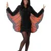 Women's Monarch Butterfly Costume -Fun Place Pop Store womens cozy monarch butterfly costume