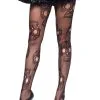 Day Of The Dead Women's Tights -Fun Place Pop Store womens day of the dead tights