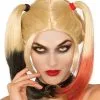 Deluxe Harley Quinn Women's Wig -Fun Place Pop Store womens deluxe harley quinn wig