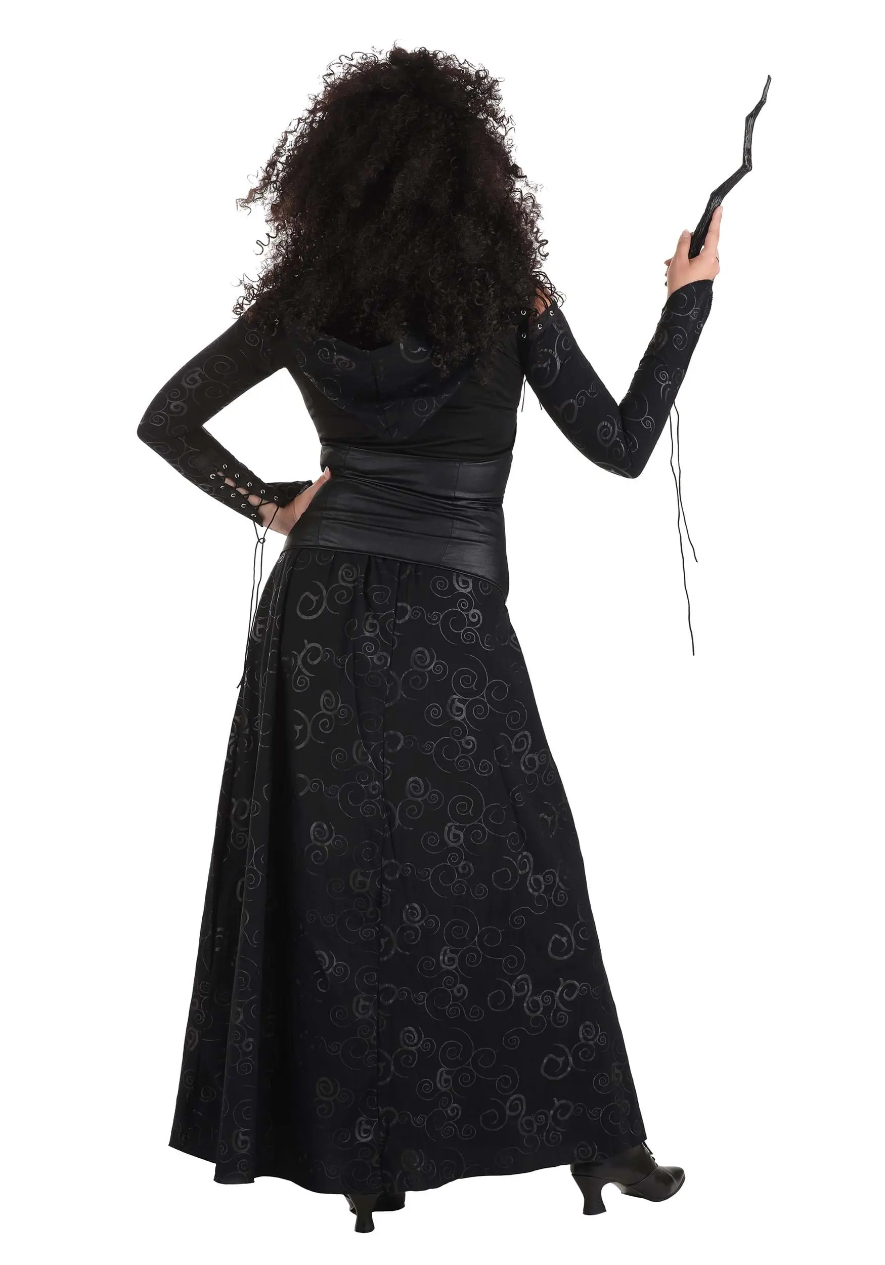 Harry Potter Series Women's Deluxe Bellatrix Costume 4 Harry Potter Series Women's Deluxe Bellatrix Costume - Image 2